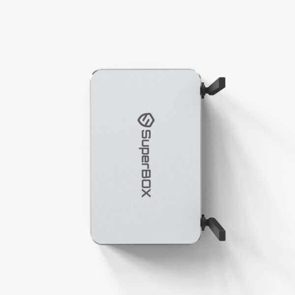 Top view of the compact SuperBox Supreme Mini